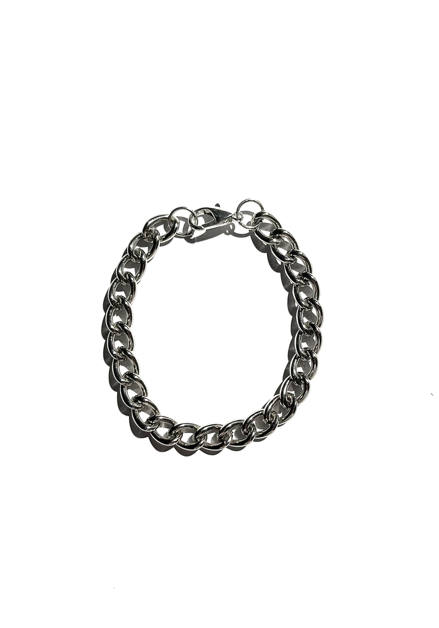 Rizz-Chain Armband (vernickelt)
